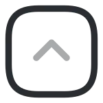 Arrow Square Up SVG Icon